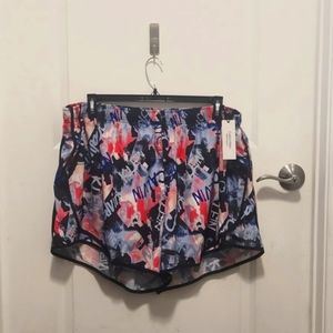 Calvin Klein Plus Size Performance Smocked Waistband Shorts